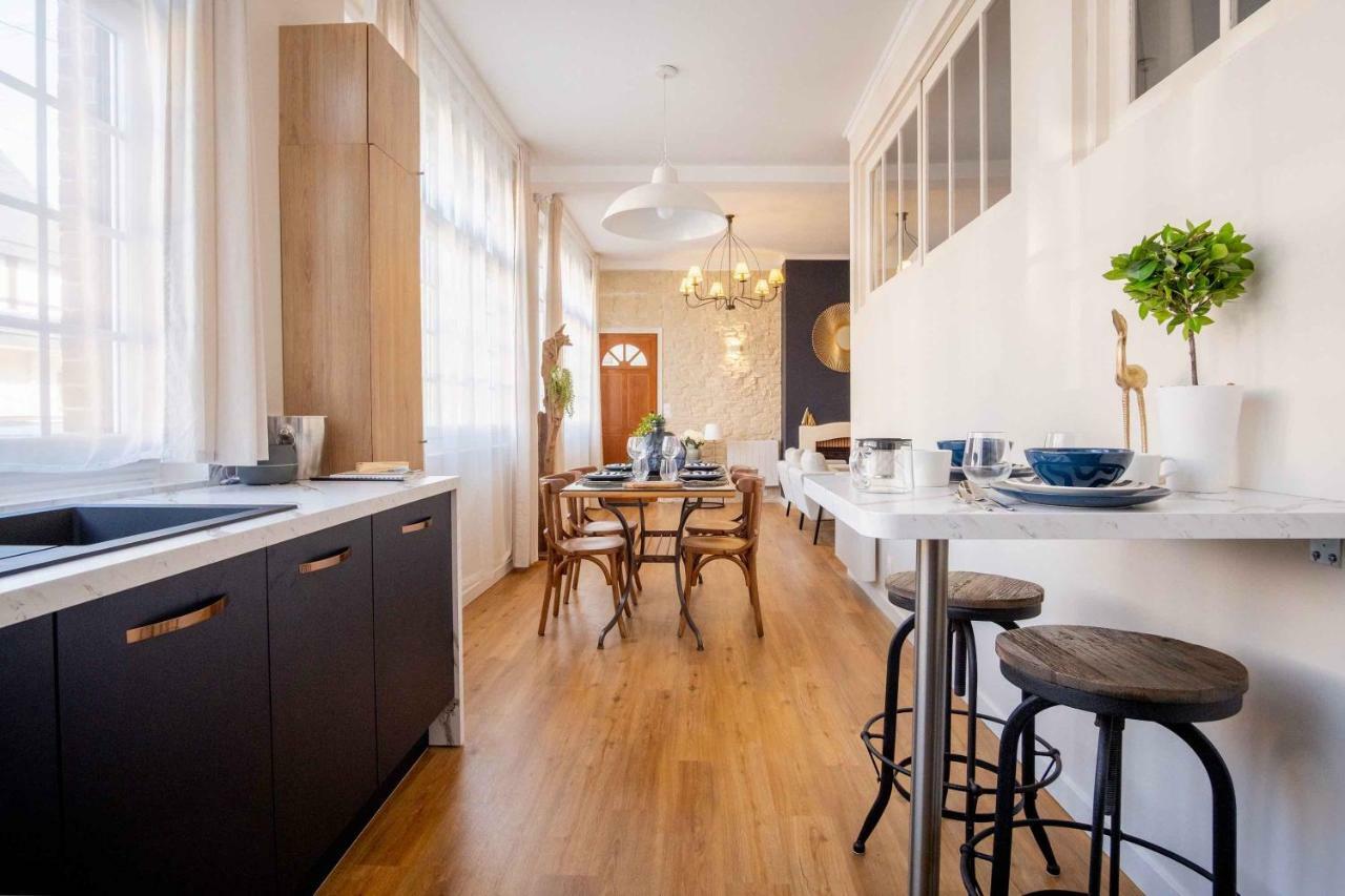 Elegant Appartement En Plein Coeur De Cabourg - Les Locations De Proust Luaran gambar