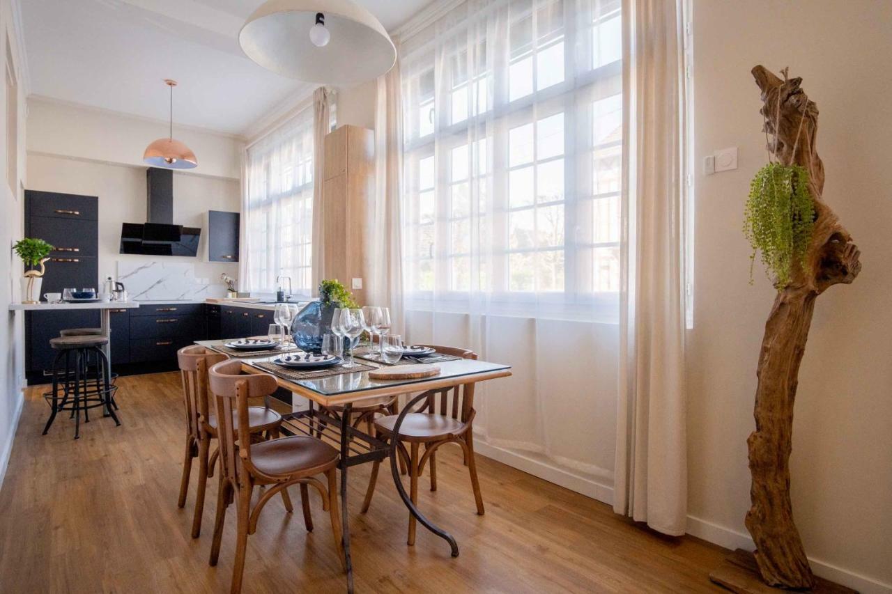 Elegant Appartement En Plein Coeur De Cabourg - Les Locations De Proust Luaran gambar